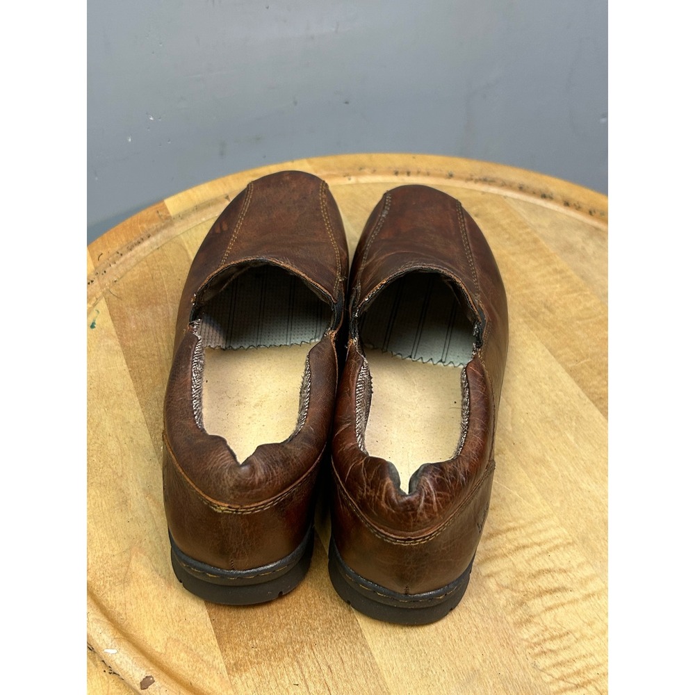 b.o.c. Slip On Women 9M Brown Born Concept Z18352 Loafer Leather Comfort Casual